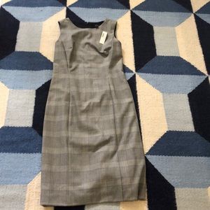 Brand new jcrew checkered dress size 2